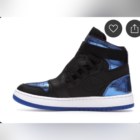 Nike Shoes - Nike Women's Athletic Shoes - Black and Blue